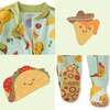 CRUZ Snug Fit Footed Sleeper, Taco 'Bout Cute - Footie Pajamas - 7