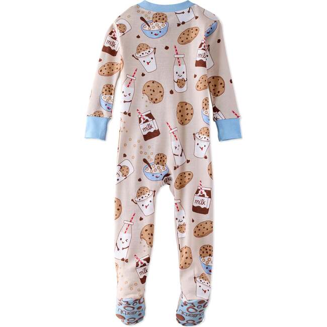 CRUZ Snug Fit Footed Sleeper, Milk N Cookie Crew - Footie Pajamas - 5