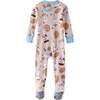 CRUZ Snug Fit Footed Sleeper, Milk N Cookie Crew - Footie Pajamas - 5