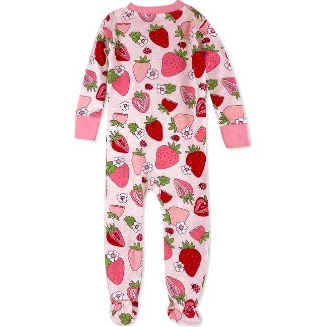 CRUZ Snug Fit Footed Sleeper, Berry Best - Footie Pajamas - 4