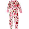 CRUZ Snug Fit Footed Sleeper, Berry Best - Footie Pajamas - 4
