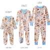 CRUZ Snug Fit Footed Sleeper, Milk N Cookie Crew - Footie Pajamas - 6