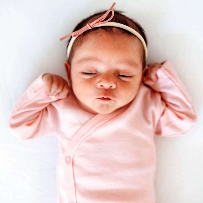 CHECK ME OUT BABY 6-Piece Gift Set, Pink Check - Mixed Apparel Set - 5