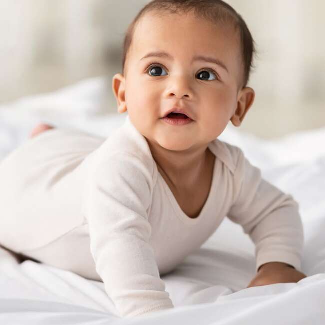 BLAKE 5-Pack Long Sleeve Bodysuit, Seafoam