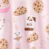 ZEN 2-Piece Pajama, Pink Milk N Cookies Crew - Pajamas - 2 - thumbnail