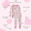 ZEN 2-Piece Pajama, Pink Milk N Cookies Crew - Pajamas - 3 - thumbnail