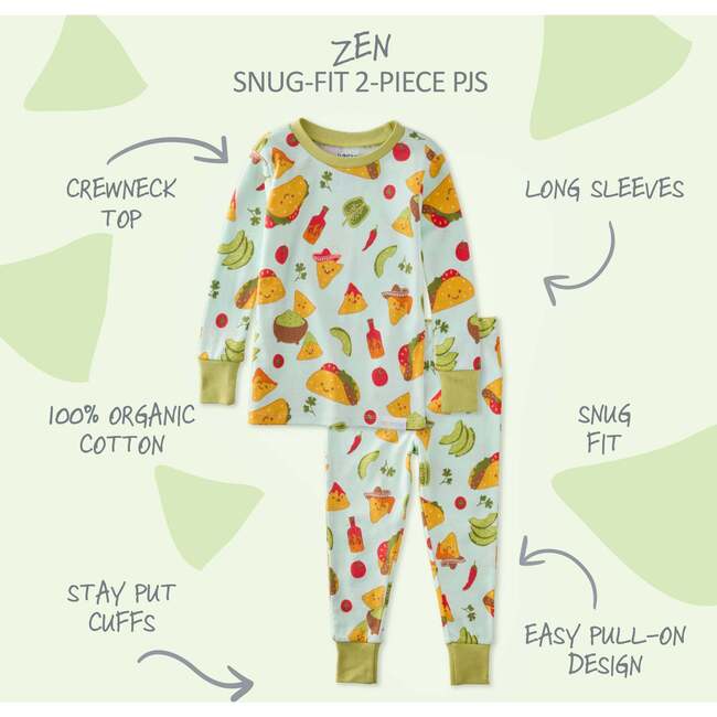 ZEN 2-Piece Pajama, Taco 'Bout Cute - Pajamas - 3