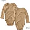 BLAKE 5-Pack Long Sleeve Bodysuits, Terra - Onesies - 4 - thumbnail