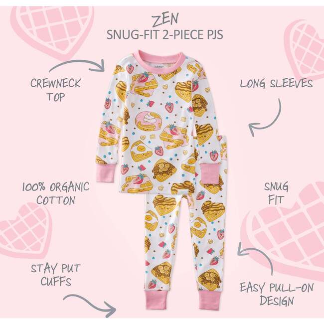 ZEN 2-Piece Pajama, Waffling On - Pajamas - 3