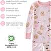 ZEN 2-Piece Pajama, Pink Milk N Cookies Crew - Pajamas - 5 - thumbnail