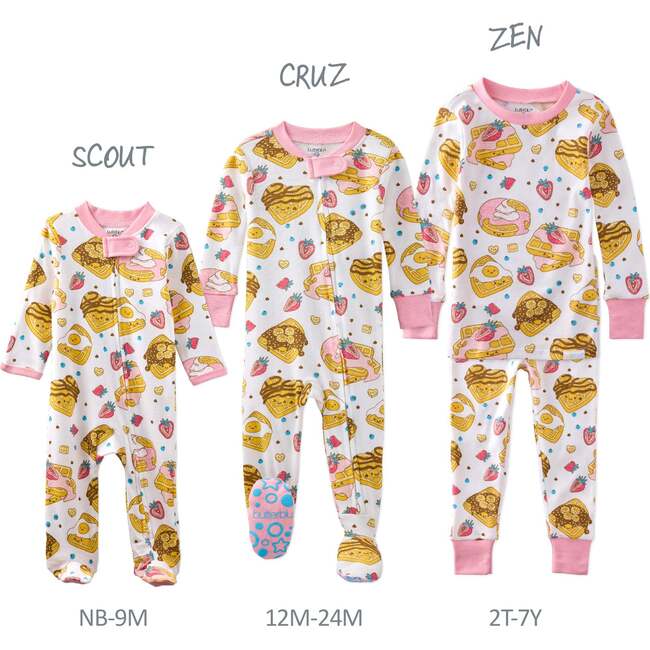 ZEN 2-Piece Pajama, Waffling On - Pajamas - 4
