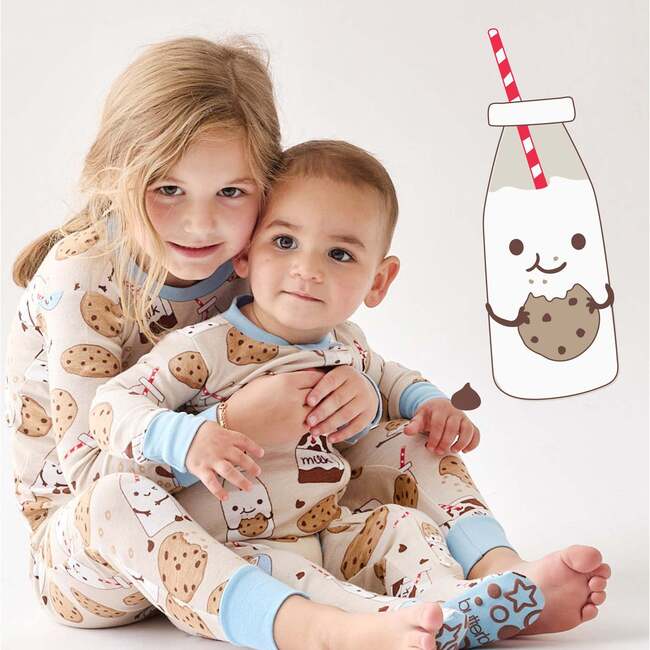 ZEN 2-Piece Pajama, Milk N Cookie Crew