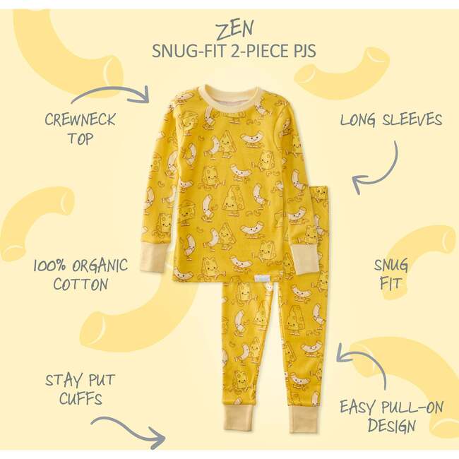ZEN 2-Piece Pajama, Mac to my Cheese - Pajamas - 3