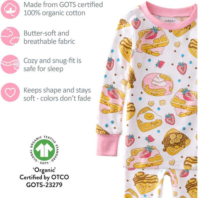 ZEN 2-Piece Pajama, Waffling On - Pajamas - 5