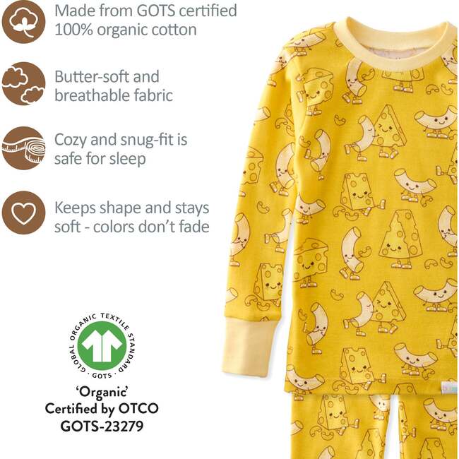 ZEN 2-Piece Pajama, Mac to my Cheese - Pajamas - 4