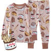 ZEN 2-Piece Pajama, Choc Full of Cute - Pajamas - 1 - thumbnail