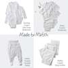 BLAKE 10-Pack Long Sleeve Bodysuit, White - Onesies - 6