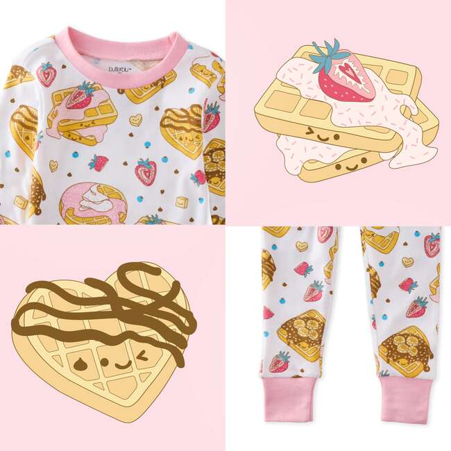 ZEN 2-Piece Pajama, Waffling On - Pajamas - 6