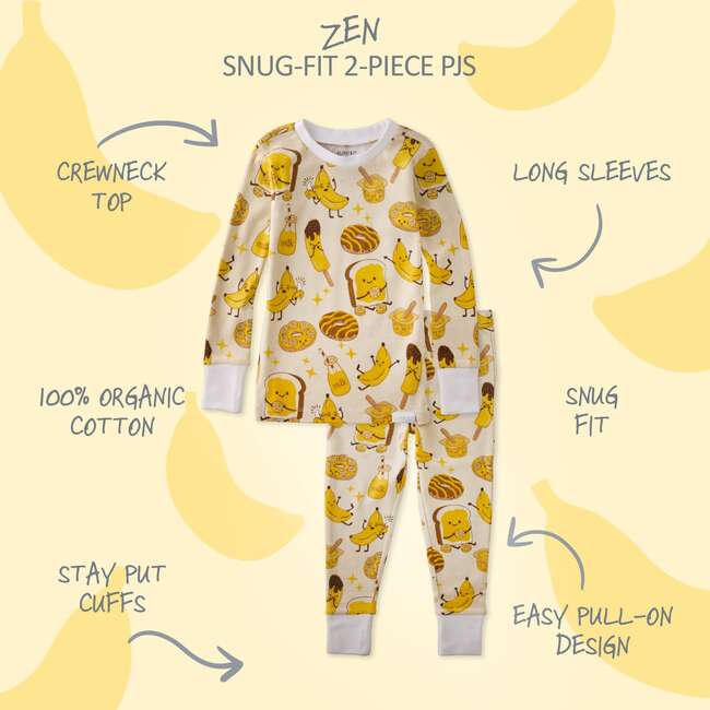 ZEN 2-Piece Pajama, Peeling Good - Pajamas - 3