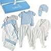 WELCOME HOME BABY 14-Piece Gift Set, Blue Twinkle - Mixed Apparel Set - 1 - thumbnail