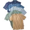 TAYLOR 5-Pack Short Sleeve T-Shirts, Terra - T-Shirts - 1 - thumbnail