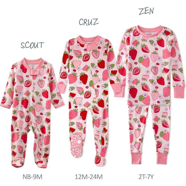 ZEN 2-Piece Pajama, Berry Best - Pajamas - 4