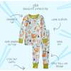 ZEN 2-Piece Pajama, Blue Dim Sum Fun - Pajamas - 3 - thumbnail