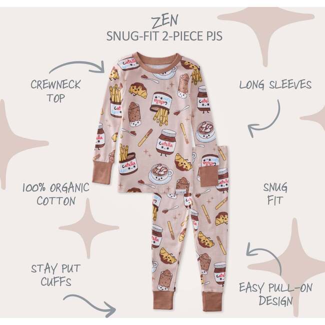 ZEN 2-Piece Pajama, Choc Full of Cute - Pajamas - 3