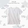 TAYLOR 5-Pack Short Sleeve T-Shirts, White - T-Shirts - 2 - thumbnail
