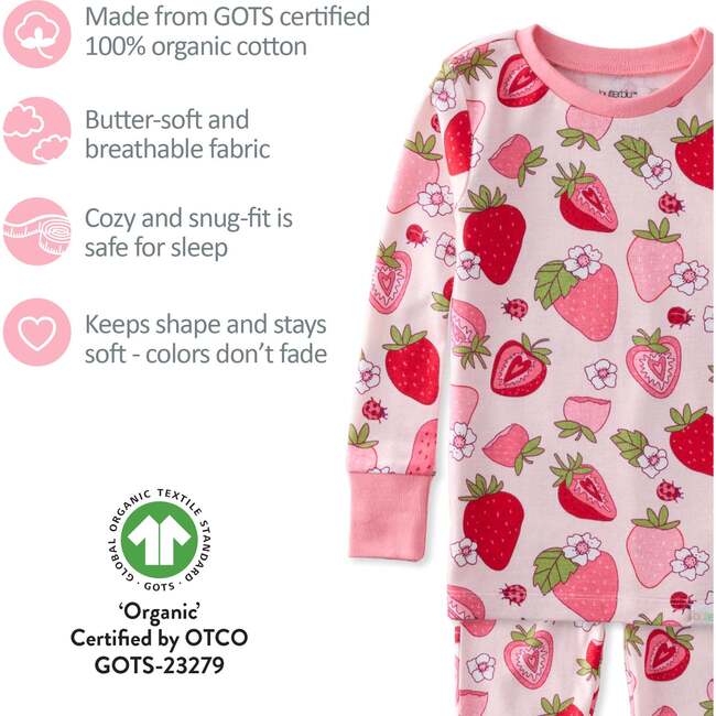 ZEN 2-Piece Pajama, Berry Best - Pajamas - 5