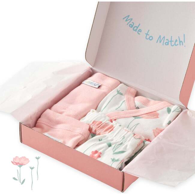 TAKE ME HOME BABY 4-Piece Gift Set, Floral Fields