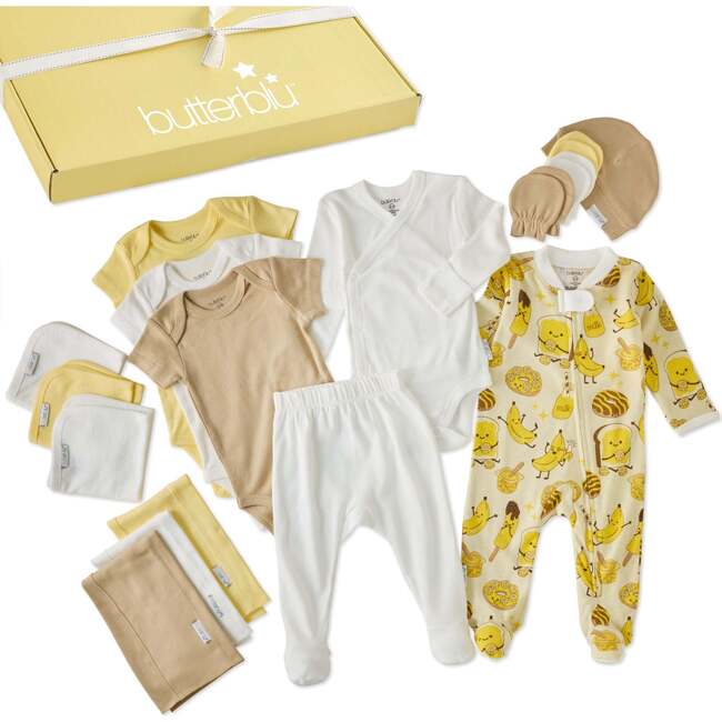 SWEET BEGINNINGS BABY 19-Piece Gift Set, Peeling Good