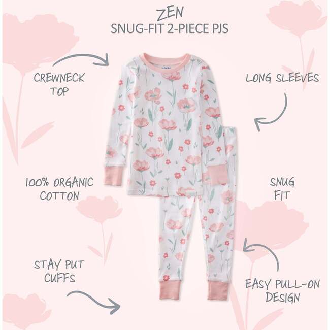 ZEN 2-Piece Pajama, Floral Fields - Pajamas - 3