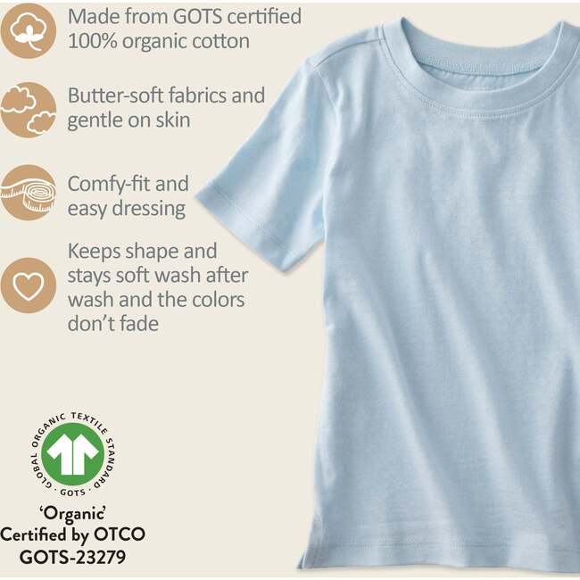 TAYLOR 5-Pack Short Sleeve T-Shirts, Terra - T-Shirts - 4