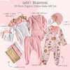 SWEET BEGINNINGS BABY 19-Piece Gift Set, Pink Milk N Cookie Crew - Mixed Apparel Set - 3 - thumbnail