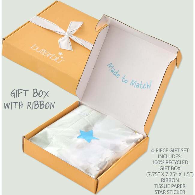 TAKE ME HOME BABY 4-Piece Gift Set, Litte Bugger - Mixed Apparel Set - 4