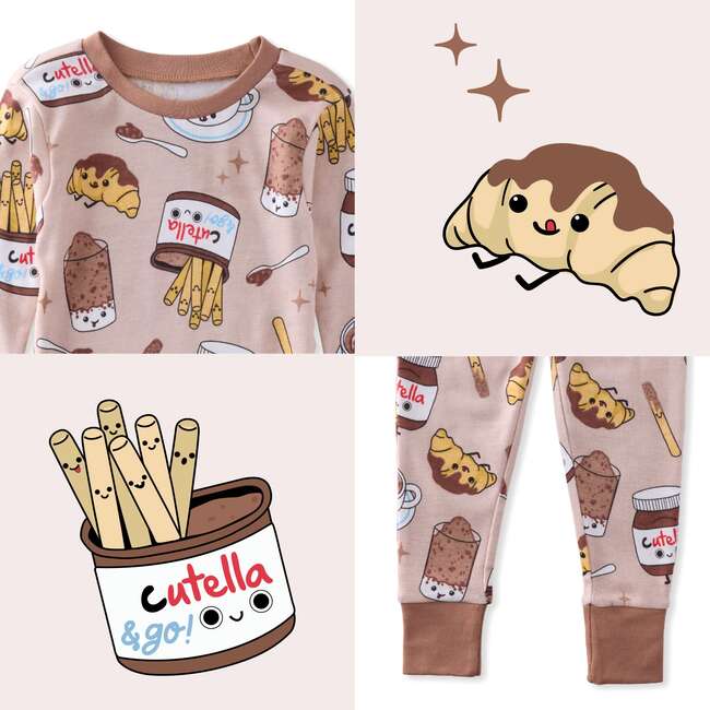 ZEN 2-Piece Pajama, Choc Full of Cute - Pajamas - 6