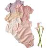AVERY 5-Pack Short Sleeve Bodysuits, Sorbet - Onesies - 1 - thumbnail
