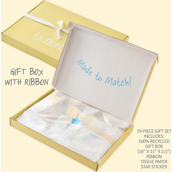 SWEET BEGINNINGS BABY 19-Piece Gift Set, Peeling Good - Mixed Apparel Set - 4