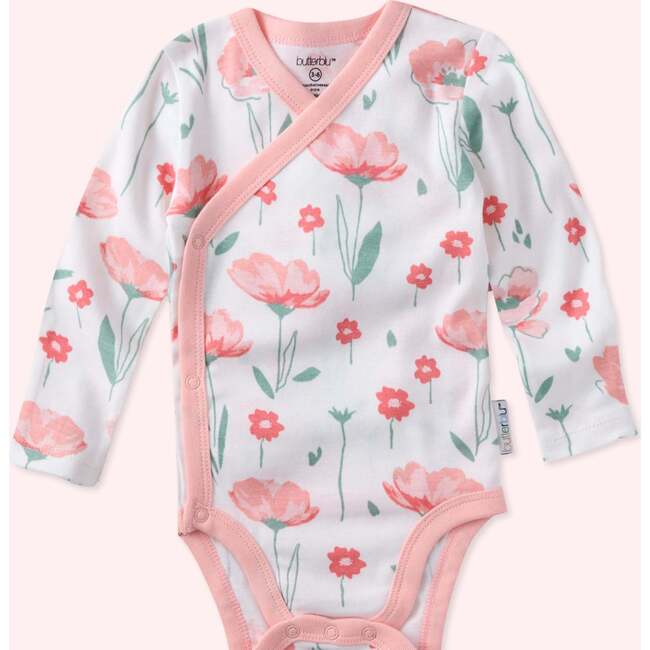 TAKE ME HOME BABY 4-Piece Gift Set, Floral Fields - Mixed Apparel Set - 7