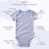 AVERY 5-Pack Short Sleeve Bodysuits, Frost - Onesies - 3