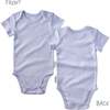 AVERY 5-Pack Short Sleeve Bodysuits, Frost - Onesies - 4