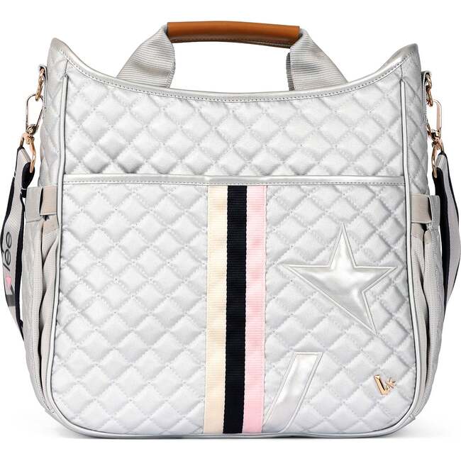 Crossbody Bag, Silver