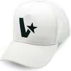 V Star Trucker Hat, Blue - Hats - 1 - thumbnail
