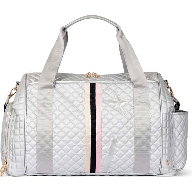 Weekender Bag, Silver