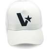 V Star Trucker Hat, Blue - Hats - 2