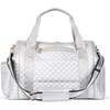 Weekender Bag, Silver - Bags - 2