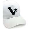 V Star Trucker Hat, Blue - Hats - 3