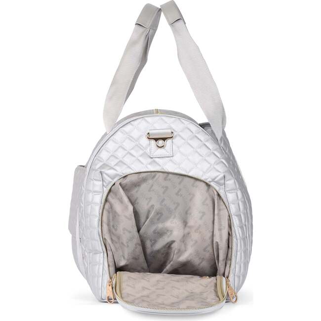 Weekender Bag, Silver - Bags - 4