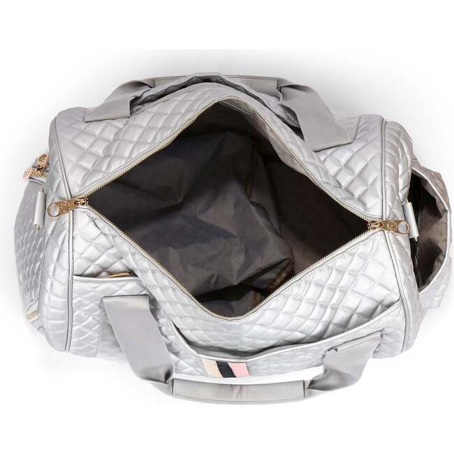 Weekender Bag, Silver - Bags - 5